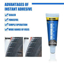Tire Stickers Fle Xement Adhesive Rubber Tire Lettering Glue W7M0
