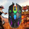 Wired Mouse 6-Key 3200 DPI Luminous Gamer Mice E-Sports Mechanical Mouse