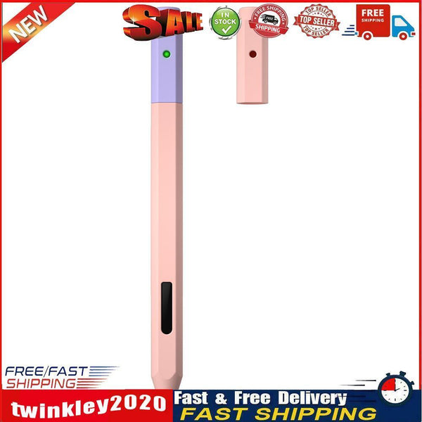 Stylus Protective Cover Non-slip Sweat-proof Tablet Pen Protector (Pink) Newly
