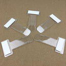 4pcs Car Parking Ticket Permit Holder Clip Auto Windshield Note Pass Folder