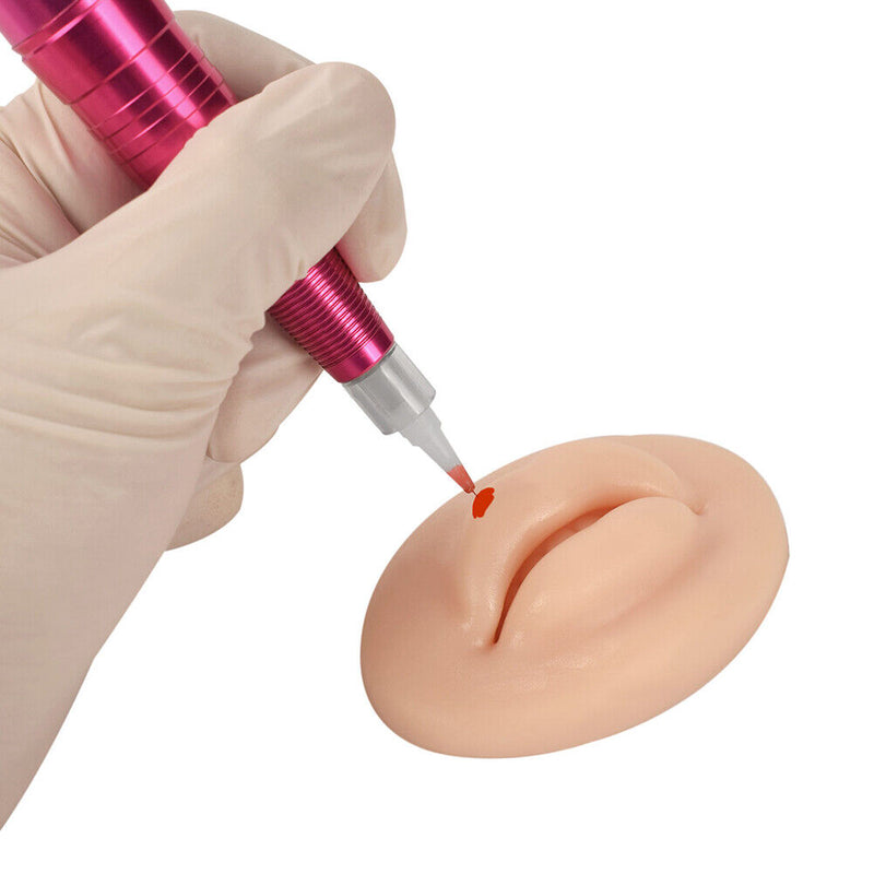 Silicone Mouth Lips Tattoo Practice Skin Learners Permanent Makeup Practice Lips