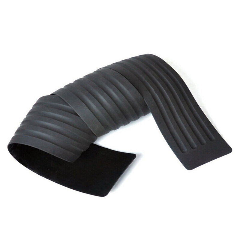 35.8 inch Rubber Trunk Door Entry Protector + Double-Sided Tape for Car SUV