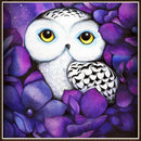 Seawang 5D DIY Special Shape Diamond Painting Dream Flower Cross Stitch Craft Set Owl 1