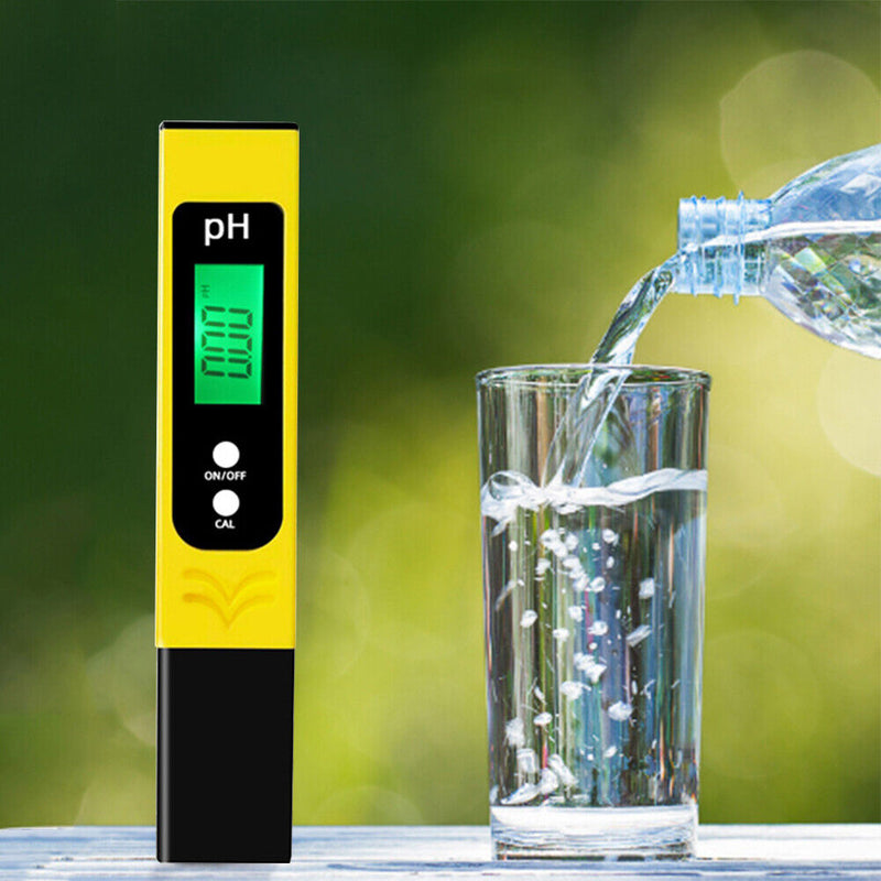 PH Meter Digital Water Quality Monitor Tester LCD Display Water Quality Measure
