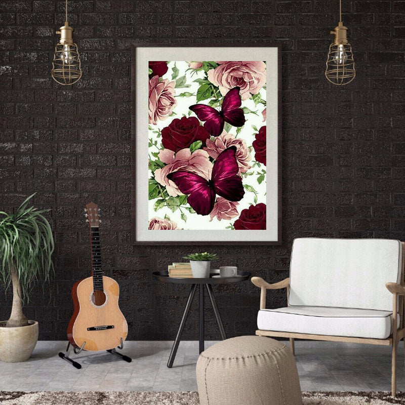 5D DIY Drawing Rhinestone Picture Craft Art Full Round Drill Diamond Painting