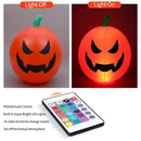 Yard Halloween Inflatables Pumpkin RGB LED Lights For Holiday Party Yard Garden