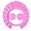 Adjustable Baby Child Shampoo Cap Bath Shower Cap Laundry Hair Sign Pink