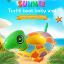 Kids Swimming Rings Seat Inflatable Toys Turtle Shaped Baby Safety Swim Circle