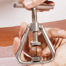 Metal Walnut Clip Peeler Household Macadamia Dried Fruit Opener Nutcracker