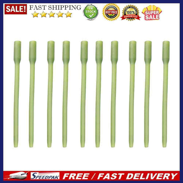 10pcs Long Anti-Tangle Sleeves Connect Quick Change Hook Sleeve for Carp Fishing