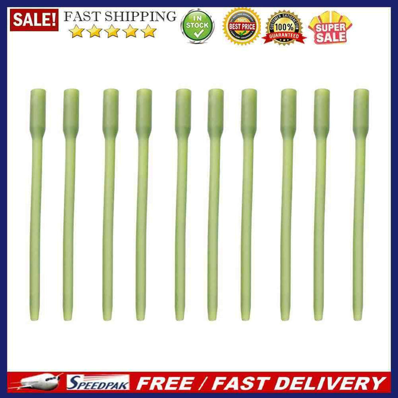 10pcs Long Anti-Tangle Sleeves Connect Quick Change Hook Sleeve for Carp Fishing