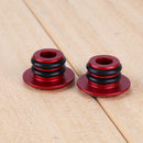 Bike MTB 1 Pair Mini Aluminum Alloy Grip Handlebar Bar End red Newly