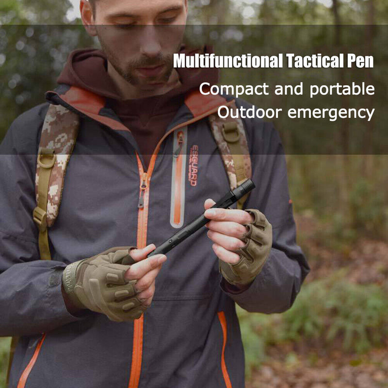 Mini Portable Flashlight EDC Screwdriver Outdoor Emergency Bottle Opener Li