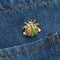 Zircon Decor Ladybug Brooches Insect Brooch Pin Animal Brooch Costume Badge Pin
