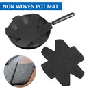 Pan Pot Protectors - Polyester Prevent Scratching Pot Separator for Glass Pan