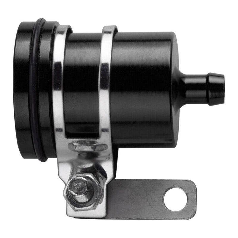 Universal Motorcycle Brake Fluid Reservoir Clutch Tank Oil Cup (Black) Newly