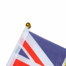 Street Parade Carnival Home Decor Hand Waving  Flag Table Decoration Queen