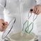 Canning Kit, Canning Jar Lifter with Grip, Anti-Scald Clip, 6pcs (Green)