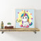 5D Cartoon Color Horse Diamond Painting Embroidery Decor Needlework Handcraft