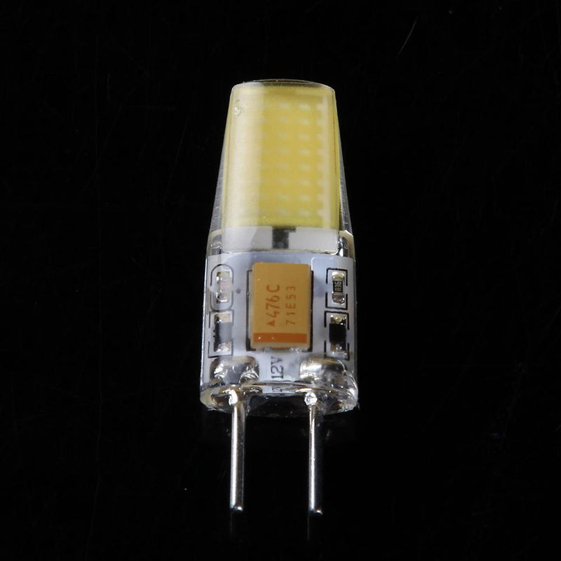 aediea GY6.35 LED Chandelier Bulbs, 12V, 3W, Dimmable, 1508COB Cw