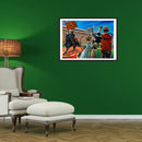 Outdoor People Exercising Paint By Number Frameless Hand Painted Oil Picture DIY