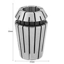 High Precision Spring Collet Chucks CNC Milling Lathe Tool Holder (ER20 11)