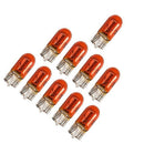 Capless Side Indicator Lamp 501 T10 W5W LED Car Light Bulbs Amber Orange
