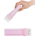 Multicolor shampoo bottle Hair dye bottle comb tooth bottle Refillable Bottle