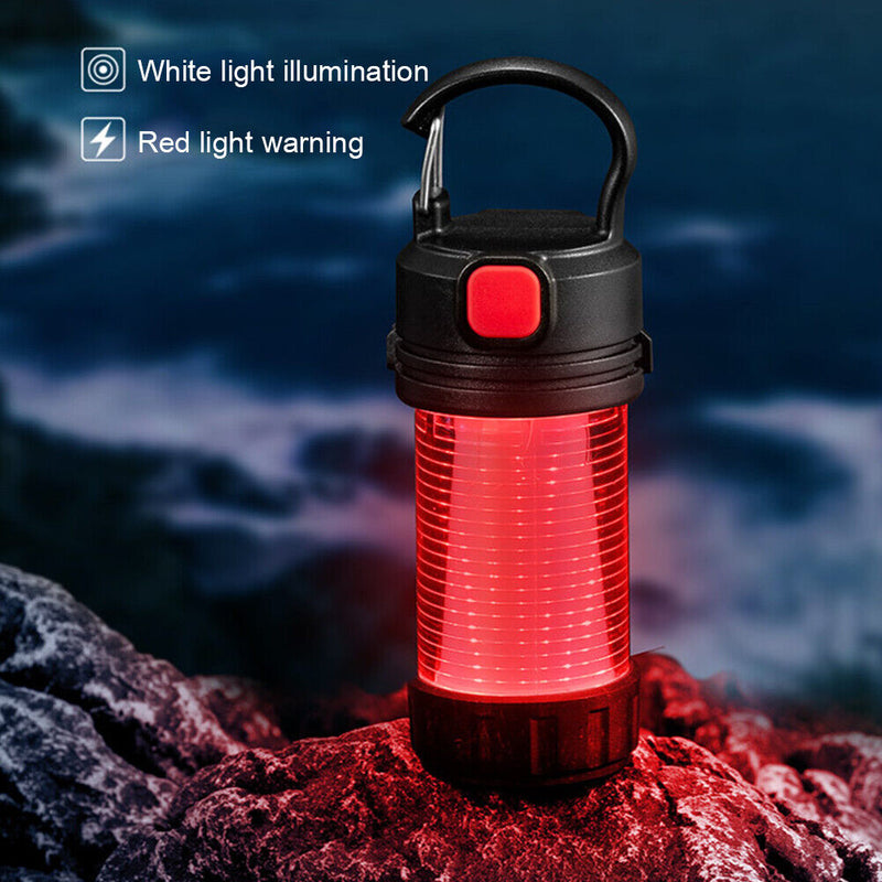 5 Modes Portable LED Mini Lantern Hanging Emergency Camping Work Light with Hook