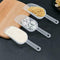 1*Multifunctional Frosted Plastic Ice Measuring Scoop Tools W0E4 C4L1 Y4E8