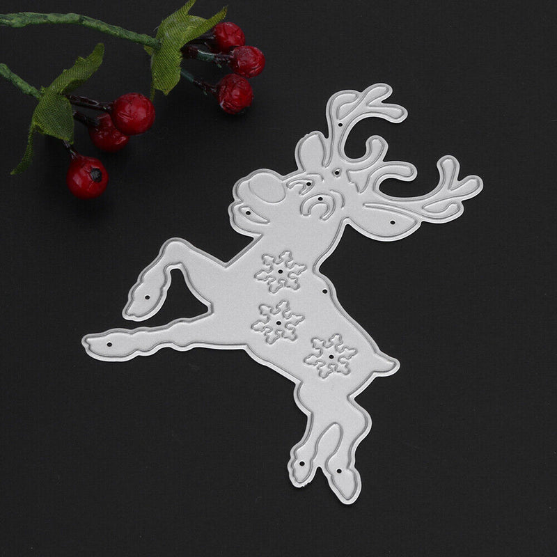 snowvirtuos Elk Metal Stencil Scrapbook Craft Embroidery Cutting Tool-149657