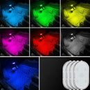 Mini USB Car Light LED RGB Interior Mood Neon Atmosphere Ambient Key Lamp A3D0