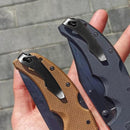 Matte Black steel Deep back Clip For Cold Steel Recon