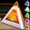 Portable Kids Wake Up Light Alarm Clock 7 Color Backlight Calendar Thermometer