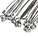 12PCS Eyewear Nylon Eyeglass Cord Reading Glass Neck Strap Holder Black