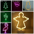 Operated Gift Room  Party lighting LED Neon Lamp Night Light Desk Decor