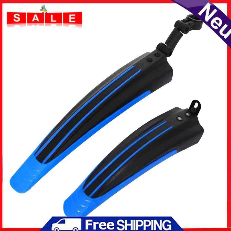 2pcs Cycling Bicycle Splash Fender Guard Set Mountain Bike Rear Front Mudguard