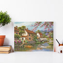 5D DIY Diamond Painting House Full Square Diamond Mosaic Wall