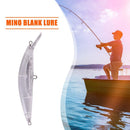 Blank Hard Fishing Lures Crankbait Wobblers Unpainted Fishing Lure Bodies T
