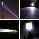 Rechargeable T6 LED Headlight 15000LM Flashlight Bike Headlight Bicycle Lights
