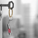High Voltage Anti-Static Keychain Car Body Static Eliminator (Red) Newly