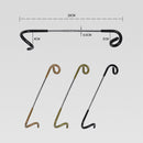 #A Outdoor Camping Hanging Lamp Hook S Shaped Hangers Hook Fishing Accessories