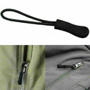 1pcs Schwarz Reißverschlußanhänger Puller Kabel Reißverschlusszipper, I3O4 M1G7