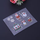 Silicone Christmas Stamp+Metal Cutting Dies Stencil Frame Scrapbook Album