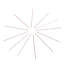 100pcs/Bag Nail Art Cuticle Pusher Remover Wood Clean Nail Manicure Sticks