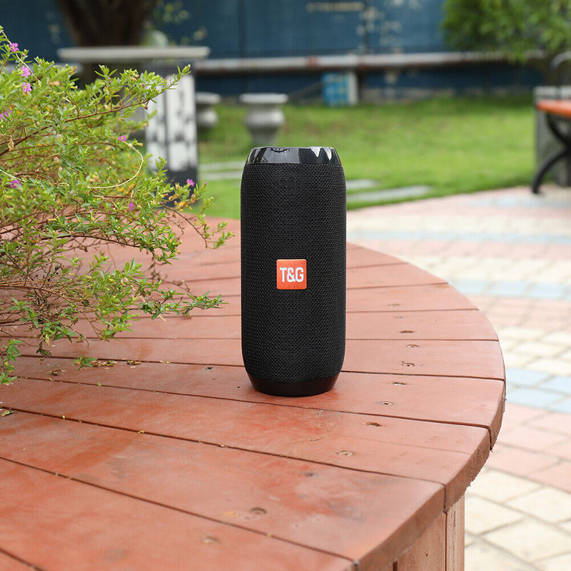 Mountain Bike Waterproof Wireless FM Bluetooth-compatible Column Speaker Newly