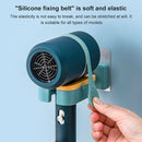 Wall-Mounted Hair Dryer Holder ABS Non-Perforated Hair Tool Holder (Green) Newly