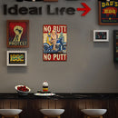 Metal Signs Sexy Girl Iron Painting Metal Wall Art Plaque Poster 20x30cm