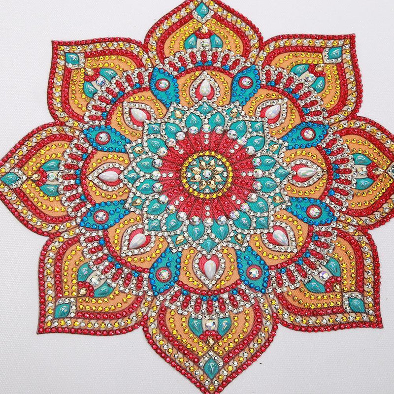 5D DIY Special Shaped Diamond Painting Mandala Cross Stitch Kits (DZ248) Newly