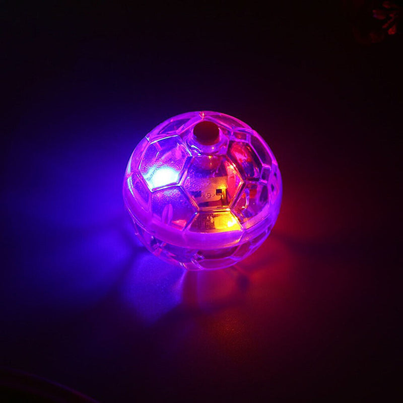 Cat Rolling Glowing Balls Electric Transparent Football Light Up Dog Interactive